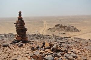 Graffiti Rock from the tumuli